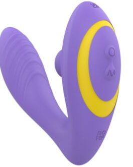 ROMP – ESTIMULADOR DE PONTO G E DISPOSITIVO DE SUCÇÃO CLITORIAL REVERB ROXO