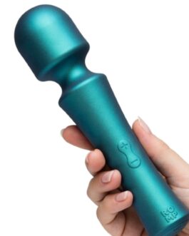 ROMP – PRESTO MINI WAND VIBRATOR COM CABEÇA FLEXÍVEL VERDE