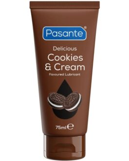 PASANTE – LUBRIFICANTE À BASE DE ÁGUA COM AROMA DE BISCOITOS E CREME 75 ML