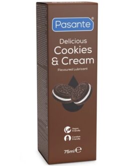 PASANTE – LUBRIFICANTE À BASE DE ÁGUA COM AROMA DE BISCOITOS E CREME 75 ML