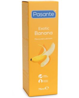 PASANTE – LUBRIFICANTE À BASE DE ÁGUA COM SABOR DE BANANA 75 ML