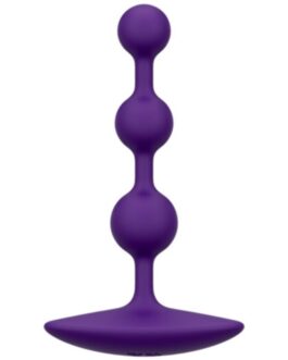 ROMP – AMP CONTAS ANAL DE SILICONE FLEXÍVEIS ROXAS 12,5 CM ROXAS