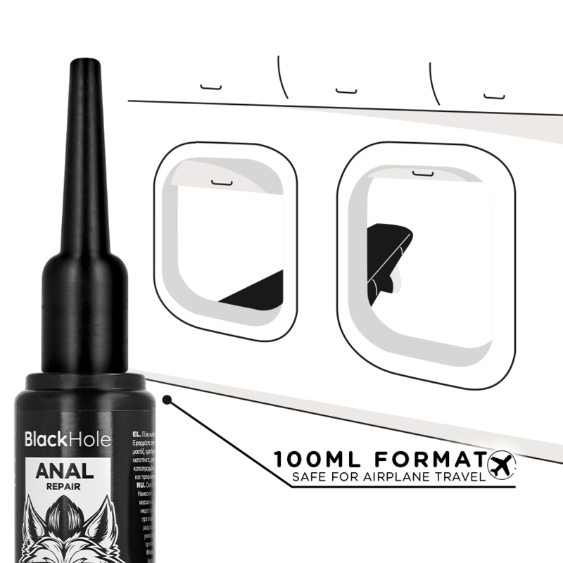 BLACK HOLE - APLICADOR DE LUBRIFICANTE ANAL TAMANHO G 100 ML - Image 5