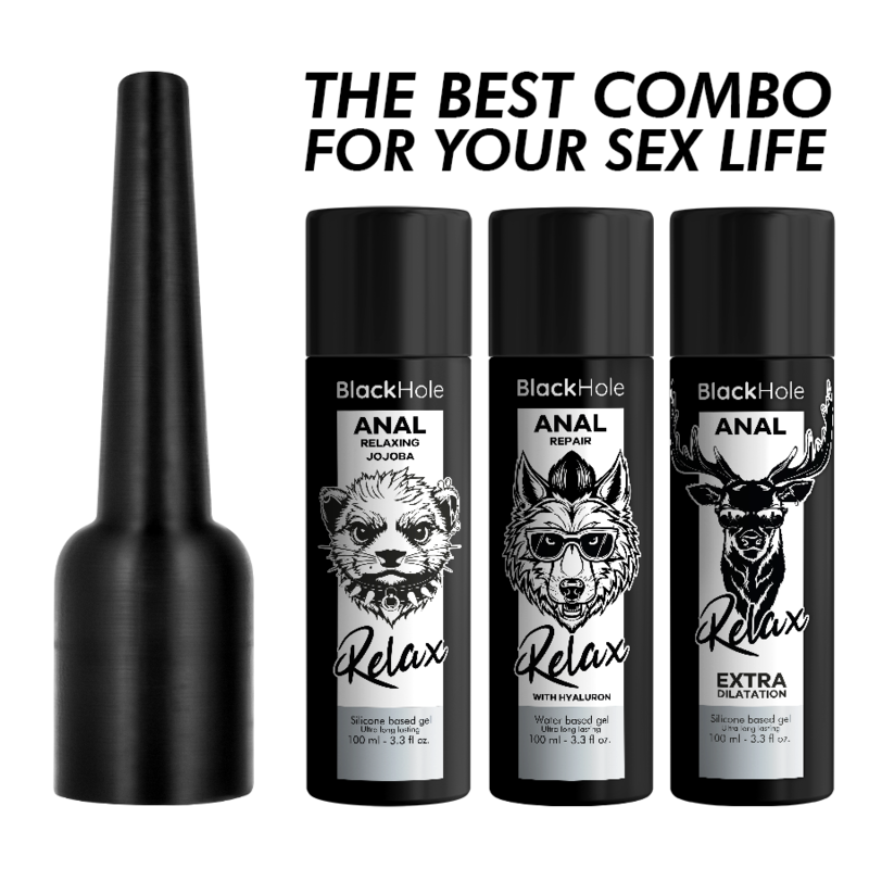 BLACK HOLE - APLICADOR DE LUBRIFICANTE ANAL TAMANHO G 100 ML - Image 7