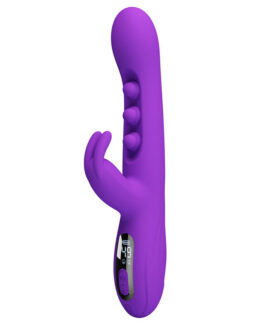 PRETTY LOVE – VIBRADOR SABIEN RABBIT COM ESTIMULAÇÃO POR TOQUE E LED ROXO