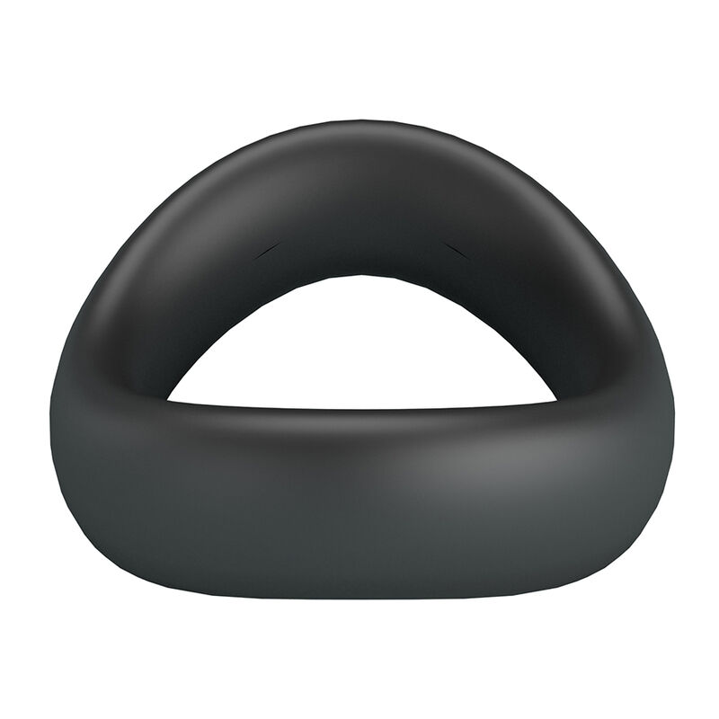 CRAZY BULL - ANEL PENIANO ERGONÔMICO DE SILICONE VALEN PRETO - Image 3