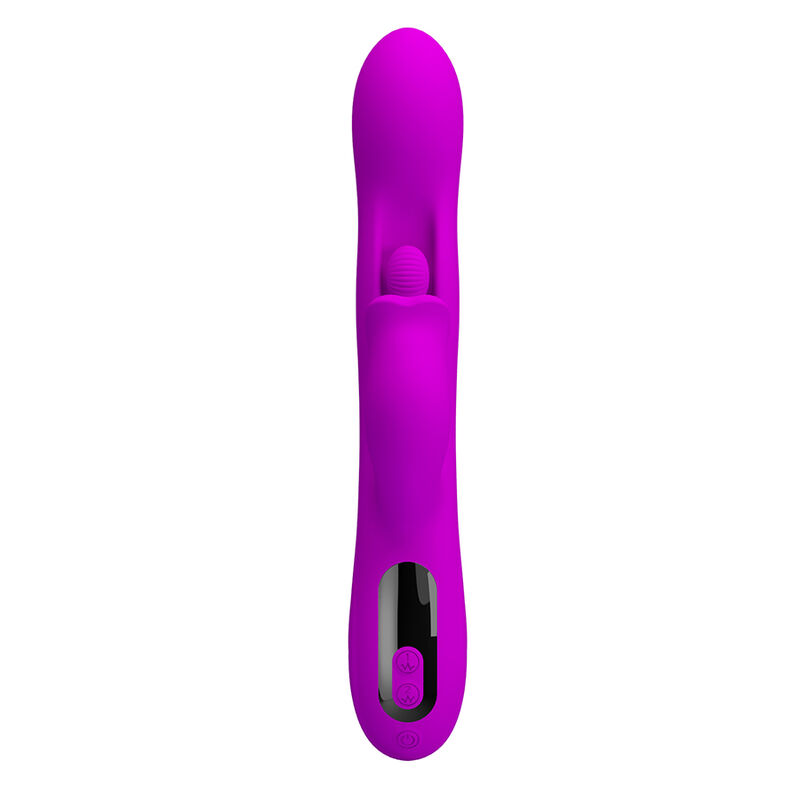 PRETTY LOVE - VIBRADOR OSCILATIVO YALANDA RABBIT COM DISPLAY DE LED ROXO - Image 4
