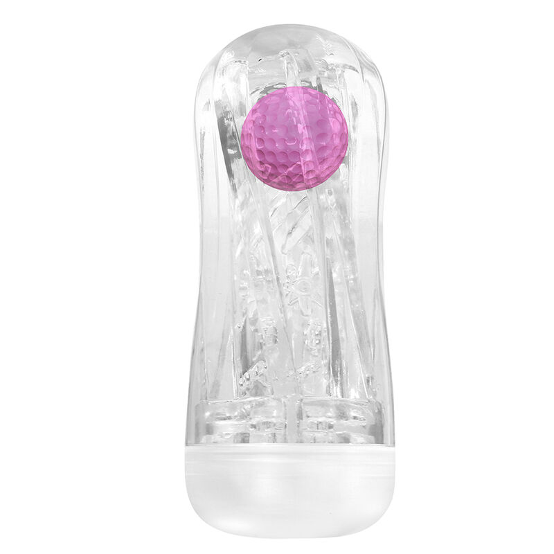 PRETTY LOVE - COPO DE MASTURBAÇÃO TEXTURIZADO 360º TRANSPARENTE - Image 5