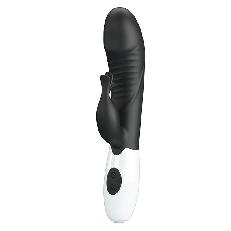 PRETTY LOVE - VIBRADOR RASMUSSEN RABBIT COM 30 FUNÇÕES PRETO - Image 7
