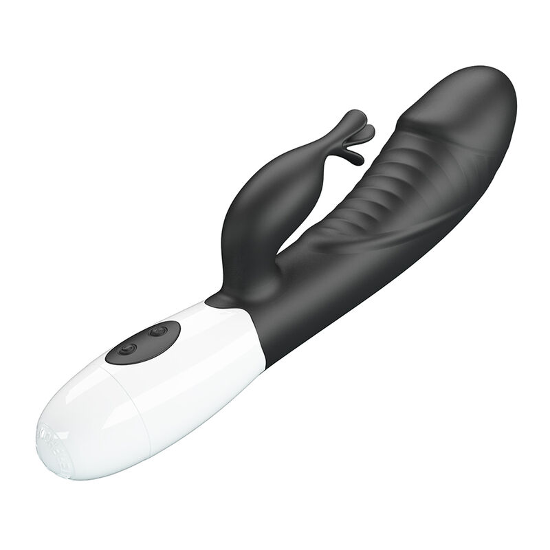 PRETTY LOVE - VIBRADOR RASMUSSEN RABBIT COM 30 FUNÇÕES PRETO - Image 3