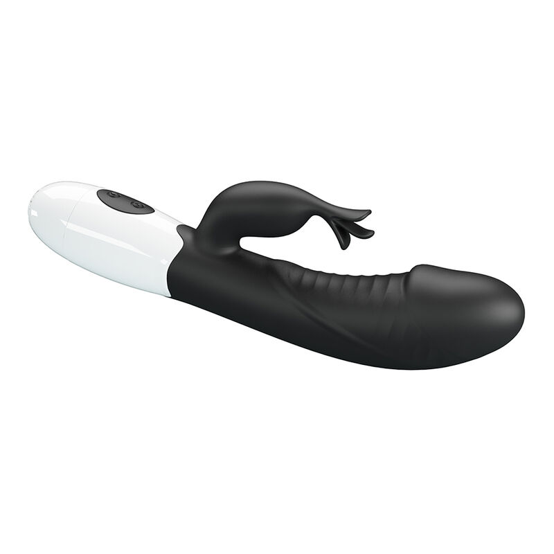 PRETTY LOVE - VIBRADOR RASMUSSEN RABBIT COM 30 FUNÇÕES PRETO - Image 5