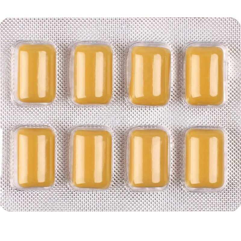 WUG On – Energia instantânea em formato de goma de mascar. Cartela com 8 unidades. - Image 3