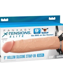 FANTASY X-TENSIONS – ELITE REALISTIC HOLLOW STRAP-ON 24.1 CM