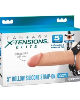 FANTASY X-TENSIONS – ELITE REALISTIC HOLLOW STRAP-ON 12,7 CM