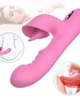 NALONE – Vibrador T-MAY RABBIT com movimento de pressão e oscilação
