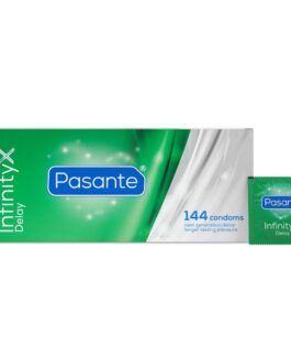 PASANTE – CAMISINHAS DELAY INFINITY – CAIXA COM 144 UNIDADES