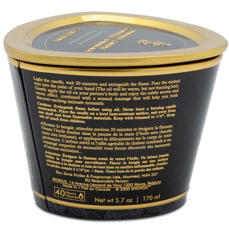 SHUNGA - VELA DE MASSAGEM MANGA 170 ML - Image 5