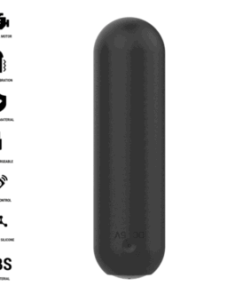 INTENSE – JUDY Vibrador Bullet Recarregável com Controle Remoto Preto
