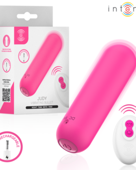 INTENSE – JUDY Vibrador Bullet Recarregável com Controle Remoto Rosa