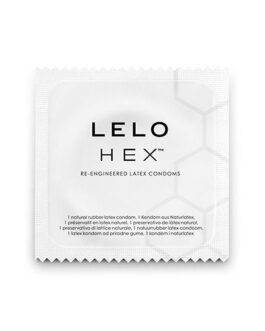 LELO – CAIXA DE CAMISINHAS HEX 12 UNIDADES