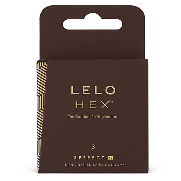 Camisinhas LELO HEX RESPECT XL - Pacote com 3 unidades - Image 2