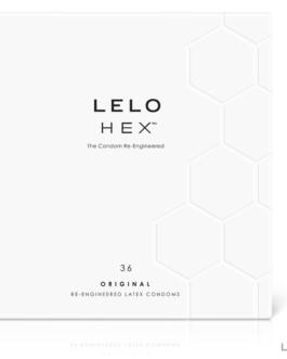 LELO – CAIXA DE CAMISINHAS HEX 36 UNIDADES