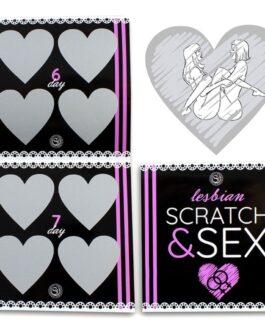 SECRETPLAY – JOGO DE RASPAR E SEXO PARA CASAIS COM POSIÇÕES LÉSBICAS (ES/EN/FR/PT/DE)