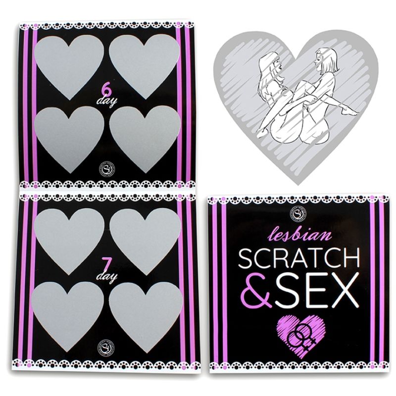SECRETPLAY - JOGO DE RASPAR E SEXO PARA CASAIS COM POSIÇÕES LÉSBICAS (ES/EN/FR/PT/DE) - Image 2