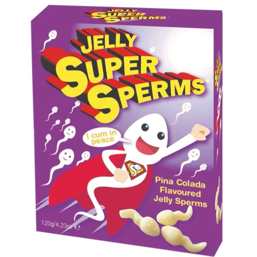 SPENCER & FLEETWOOD - GOMAS DE GELAGEM SUPER ESPERMATOZOIDES FORMULÁRIO ESPERMATOZOIDE 120 g - Image 3