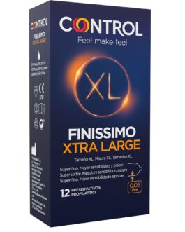 CONTROL – PRESERVATIVOS FINISSIMO XL 12 UNIDADES