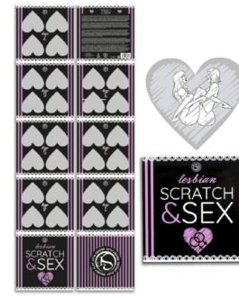 SECRETPLAY – JOGO DE RASPAR E SEXO PARA CASAIS COM POSIÇÕES LÉSBICAS (ES/EN/FR/PT/DE)
