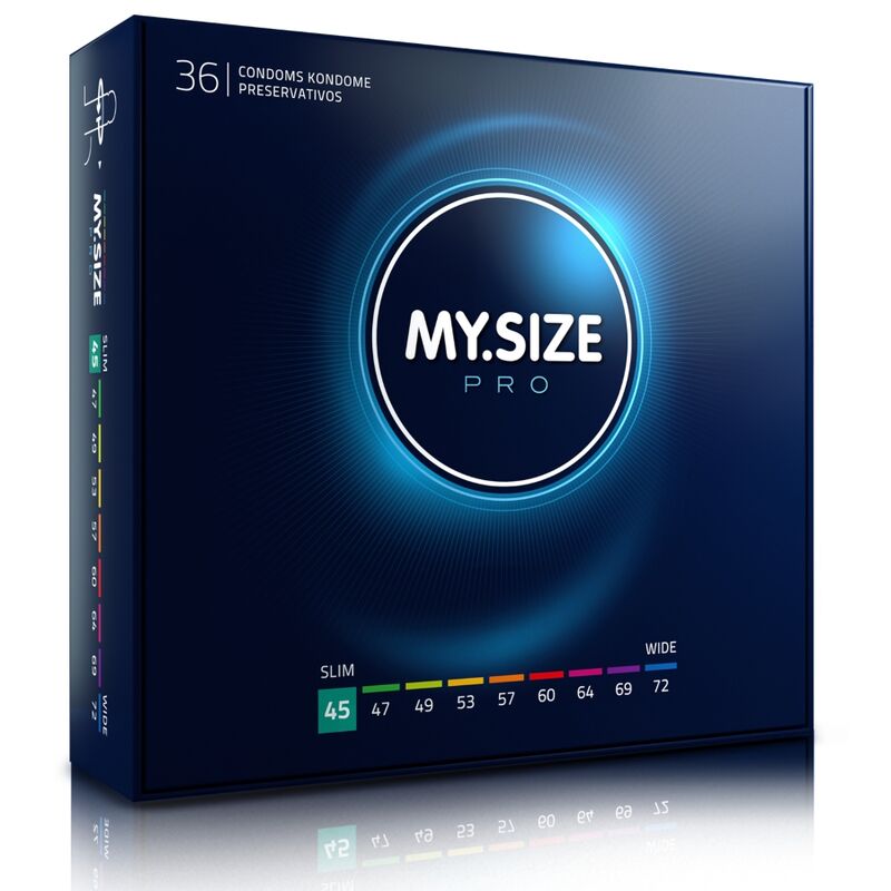 MY SIZE – CAMISINHAS PRO 45 MM 36 UNIDADES