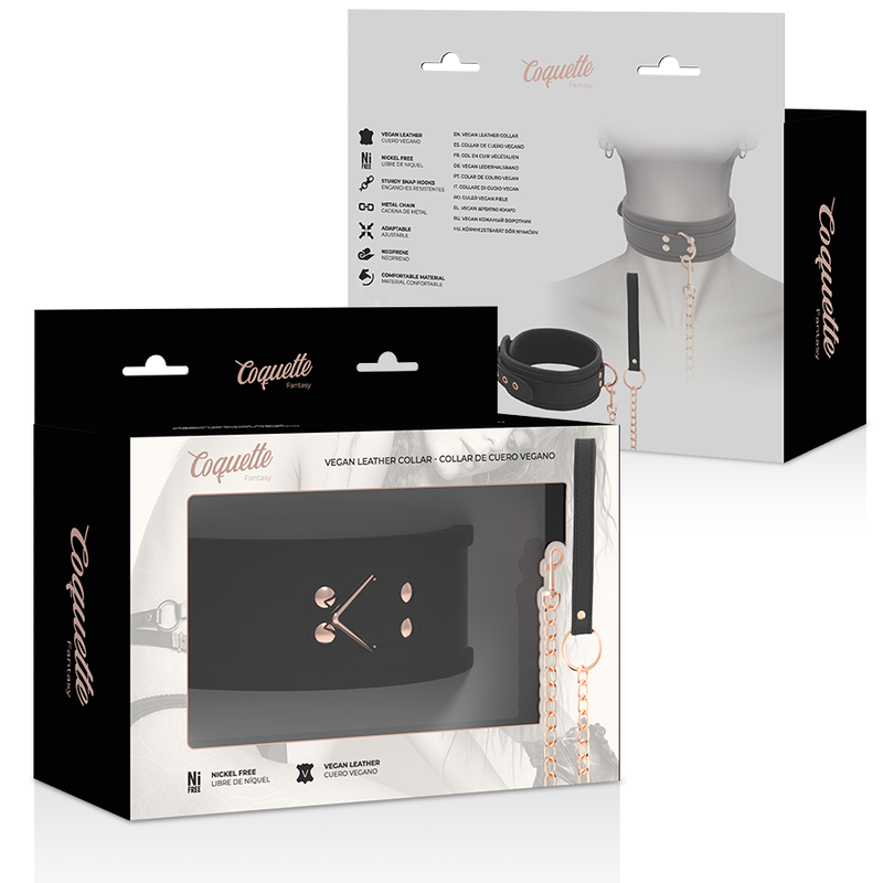 COQUETTE CHIC DESIRE - COLARINHO FANTASIA EM COURO VEGANO COM FORRO DE NEOPRENE - Image 9