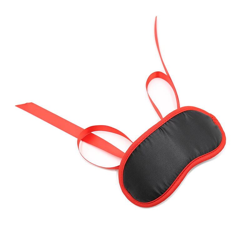 OHMAMA – FETICHE PRETO BORDAS VERMELHAS