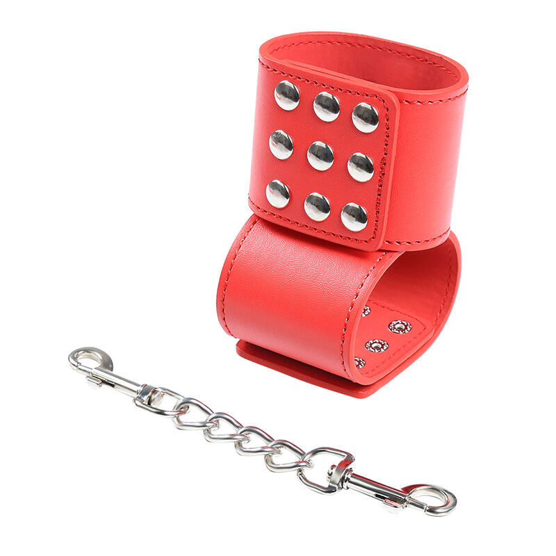 OHMAMA FETISH – ALGEMAS VERMELHAS COM FECHO DE PRESSÃO