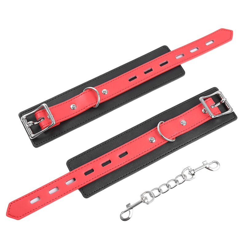 OHMAMA FETISH - RESTRICÇÕES DE PULSO COM FIVELA DE TRAVA - Image 7