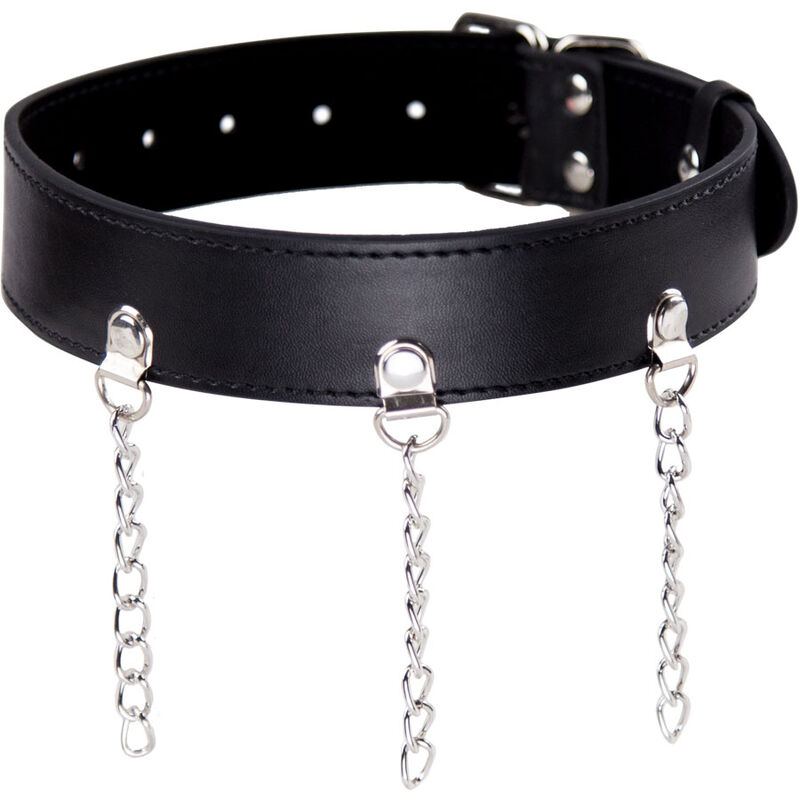 OHMAMA FETISH – COLAR FETICHE COM ANÉIS