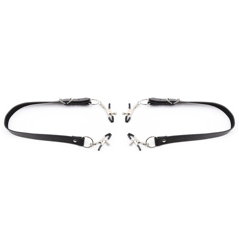 OHMAMA FETISH – PRESILHAS DE CLITÓRIS COM CORREIAS PARA AS PERNAS