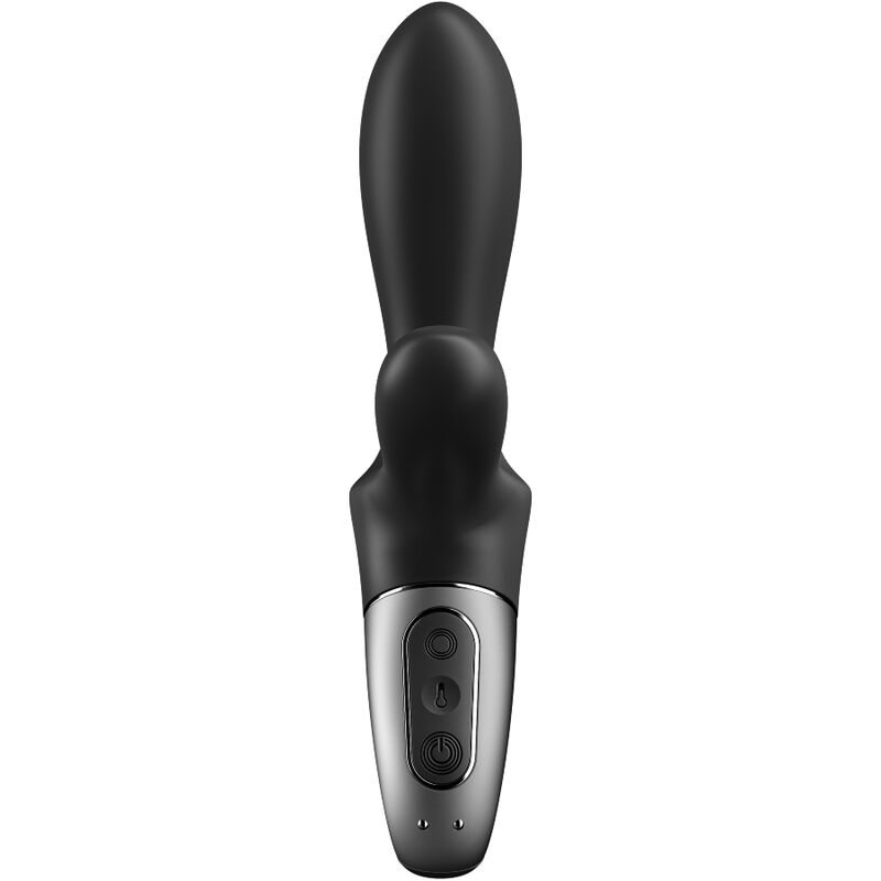 SATISFYER - HEAT CLIMAX+ VIBRADOR ANAL APP PRETO - Image 3
