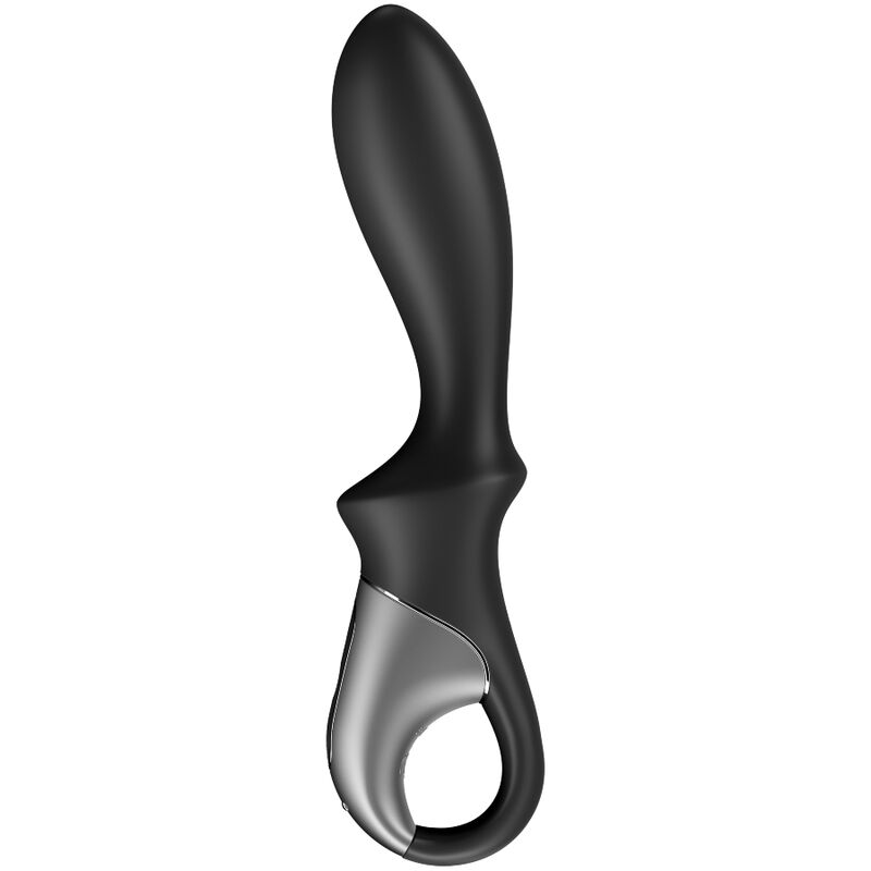 SATISFYER – VIBRADOR ANAL HEAT CLIMAX APP PRETO