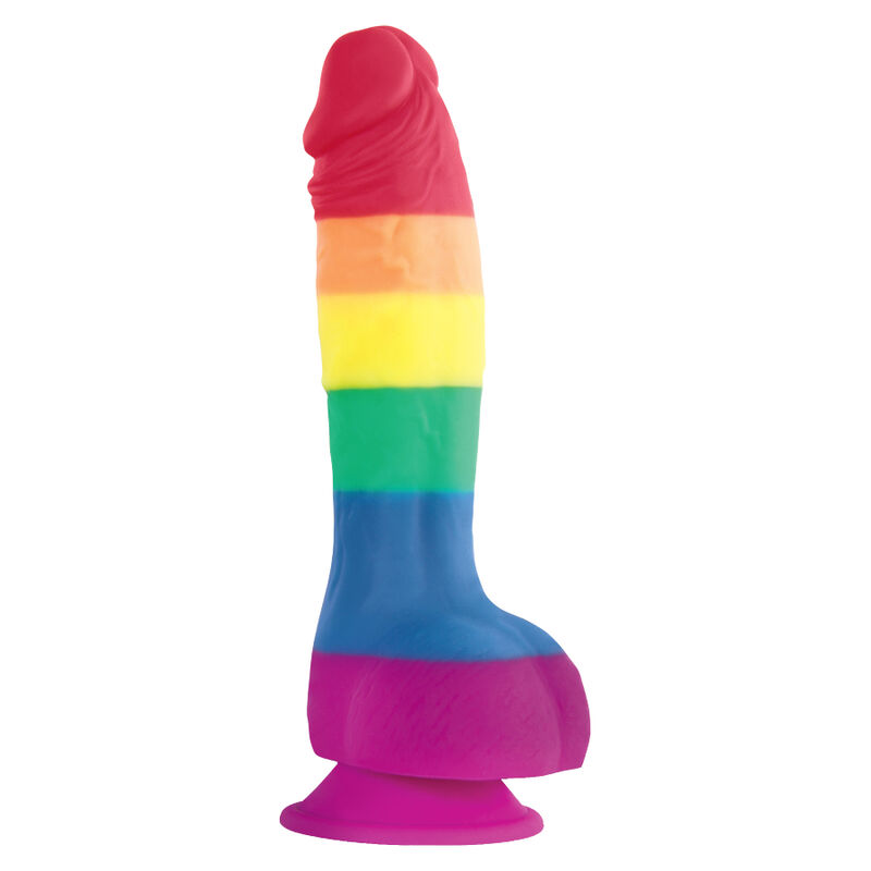 Orgulho – Vibrador com a bandeira LGBT de 15 cm