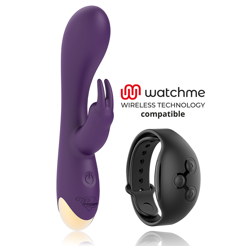 TESOURO – VIBRADOR LAURENCE RABBIT + CONTROLE REMOTO WATCHME