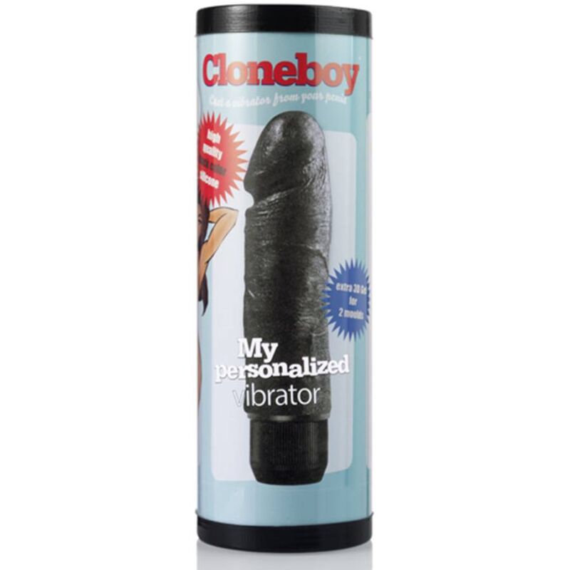 CLONEBOY – KIT CLONADOR DE PÊNIS COM VIBRAÇÃO PRETO