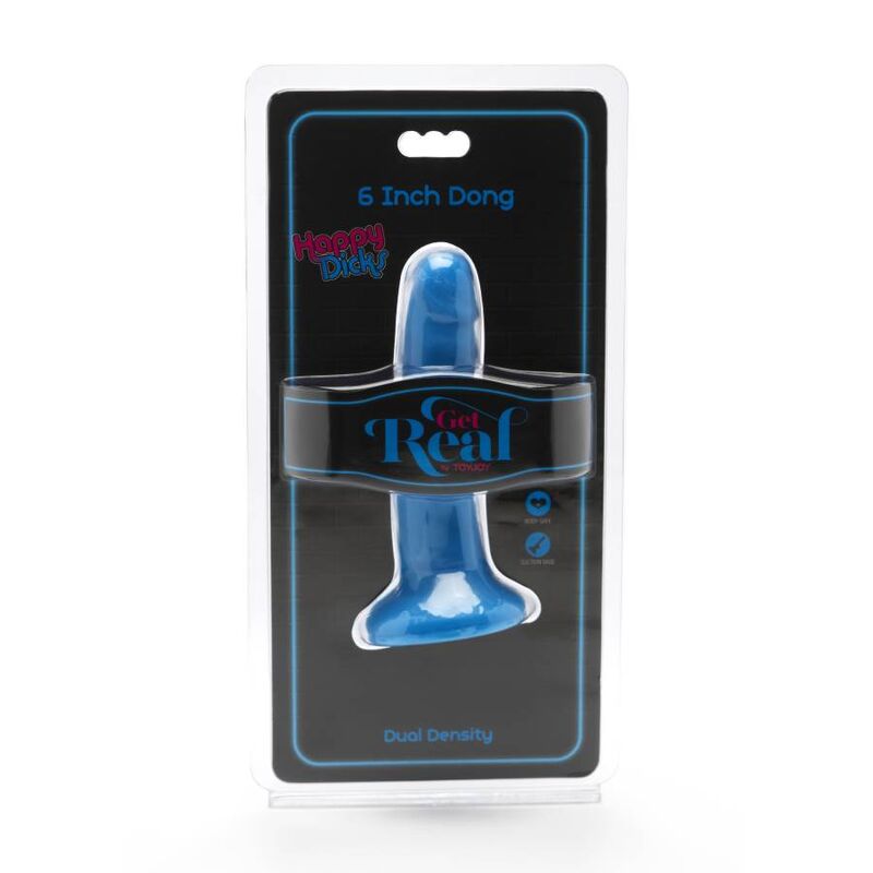 SEJA REAL – PÊNIS FELIZ 12 CM AZUL
