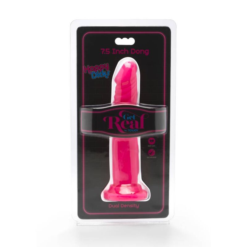 SEJA REAL - PÊNIS FELIZ DE 19 CM ROSA - Image 2