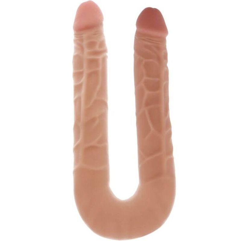 SEJA REAL – DUPLO PÊNIS 40 CM PELE