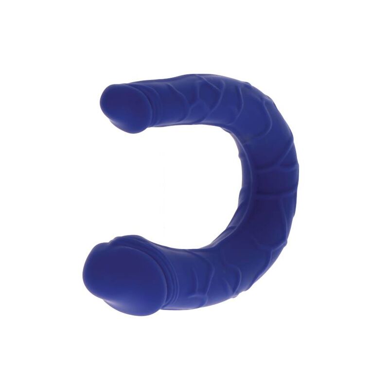 SEJA REALISTA - MINI PÊNIS DUPLO REALISTA AZUL - Image 3