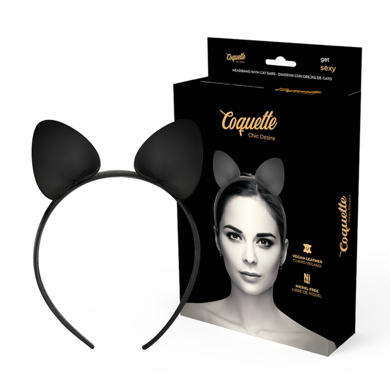 COQUETTE CHIC DESIRE – TIARA COM ORELHAS DE GATO