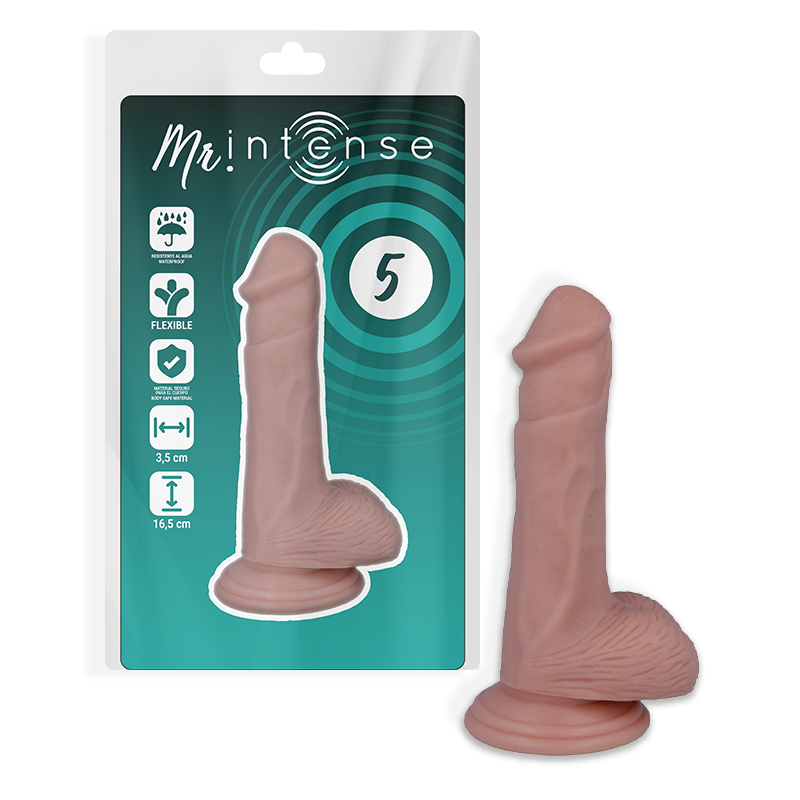 MR INTENSE – PÊNIS REALISTA DE 16,5 CM -O- 3,5 CM