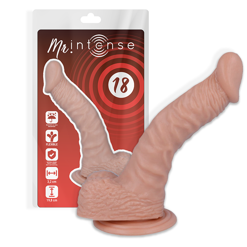MR INTENSE – 18 REALISTIC COCK 19.8 CM -O- 3.2 CM